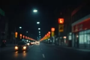 《春汛》修复剧照，河面浮冰与岸边柳枝