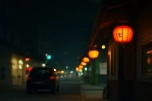 《理发店的午后》修复剧照，转椅与镜面反光