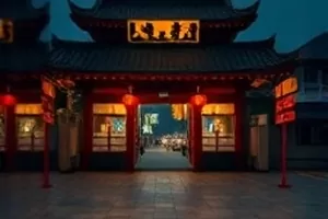 《长夜灯》胶片扫描截图，台灯下的书桌一角