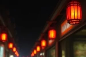 《高原邮路》纪录剧照，邮包与远处的盘山路