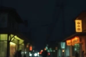 《回声区》剧照，主角面对逆向流动的时间标尺